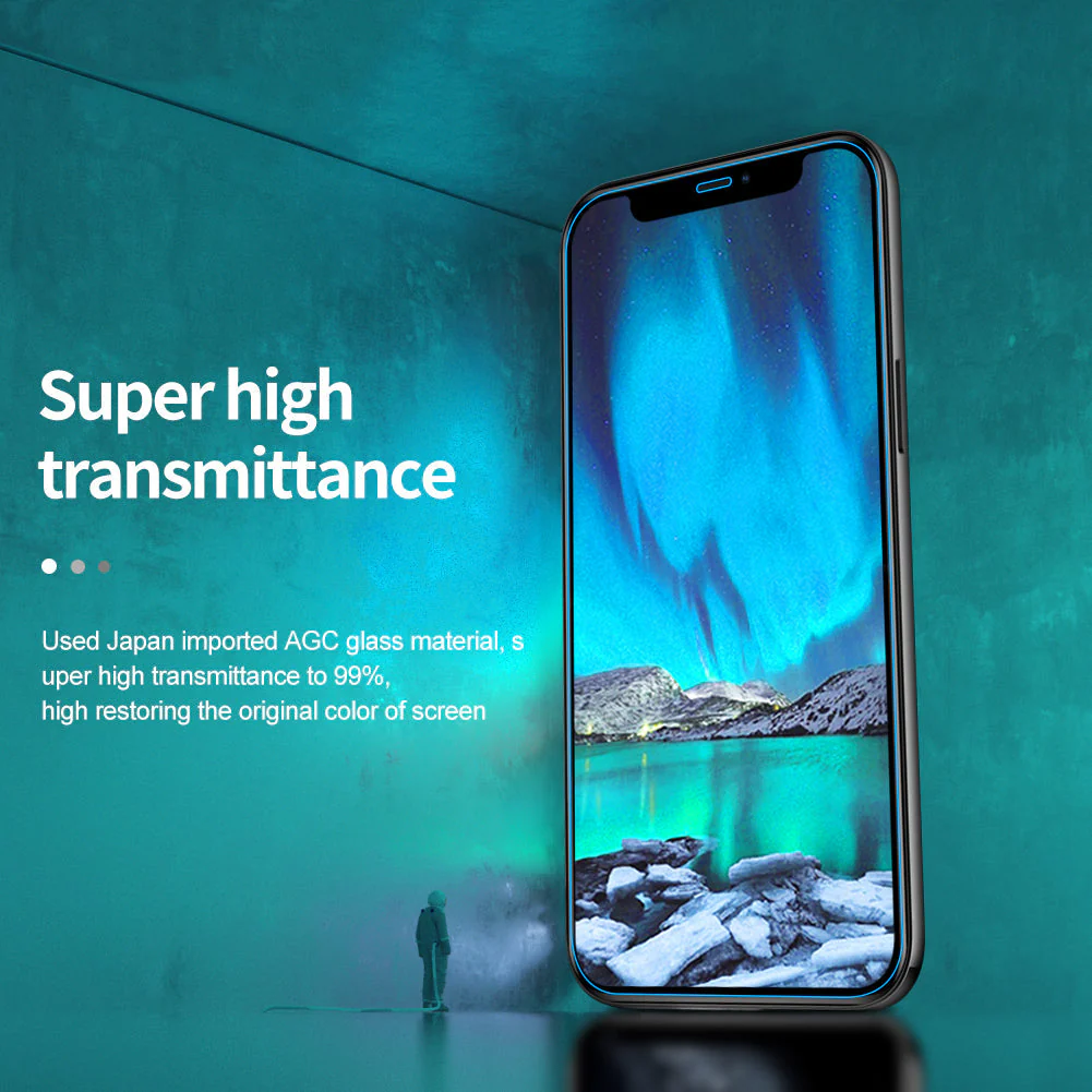 2.5D Clear Glass Screen Protector for iPhone 12 Series - Image 8