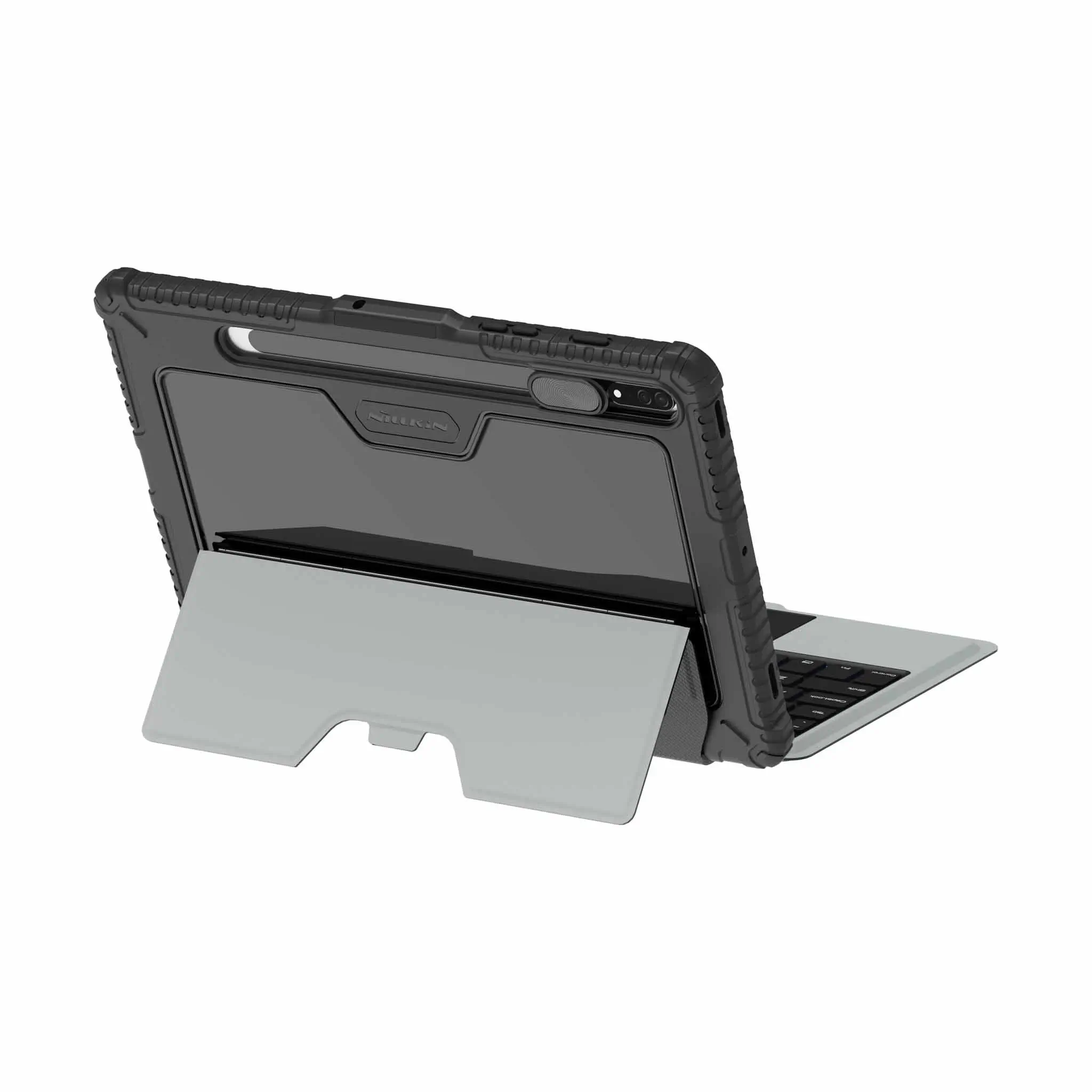 Bumper Combo Backlit Keyboard Case (Black) for Galaxy Tablet Series - Image 27