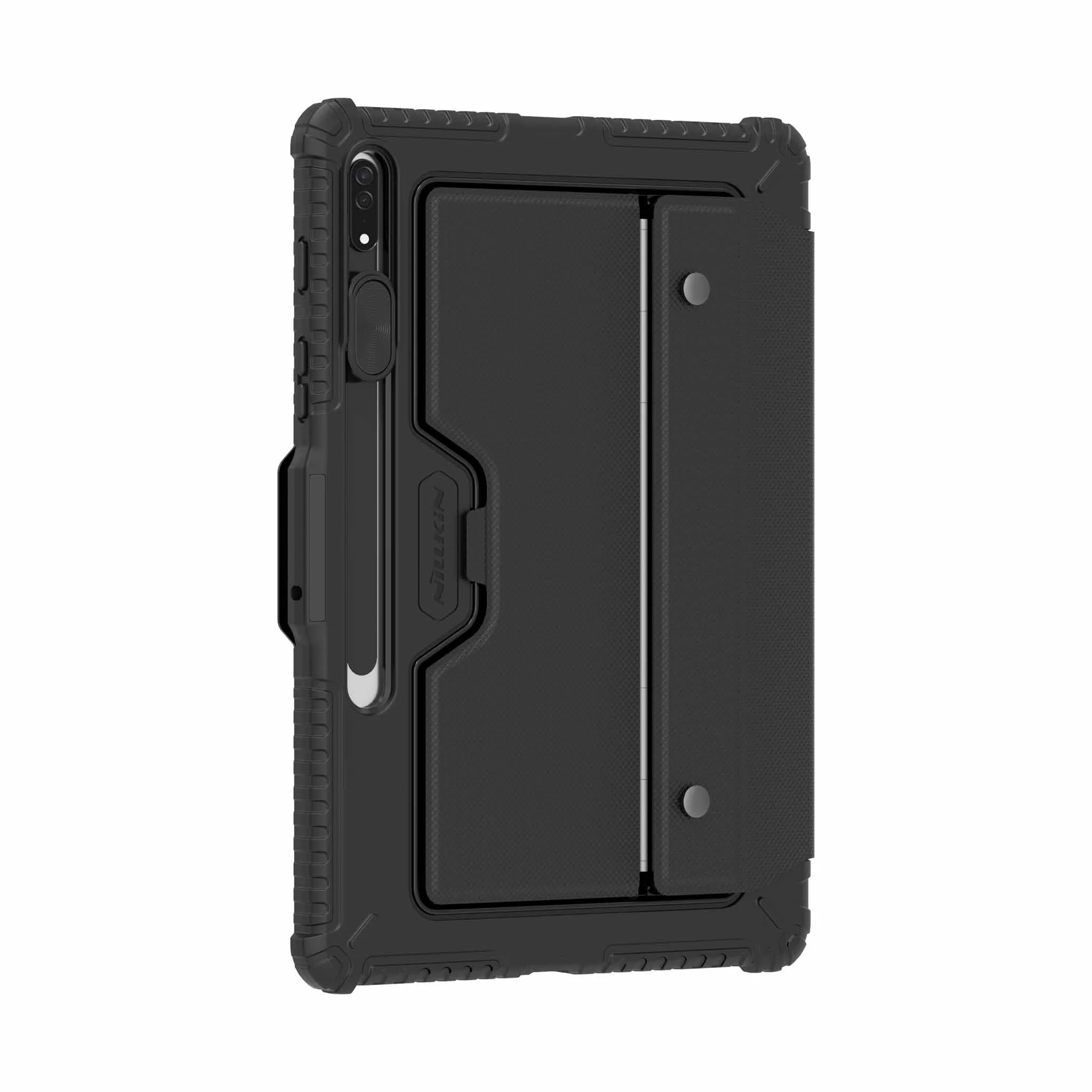 Bumper Combo Backlit Keyboard Case (Black) for Galaxy Tablet Series - Image 43