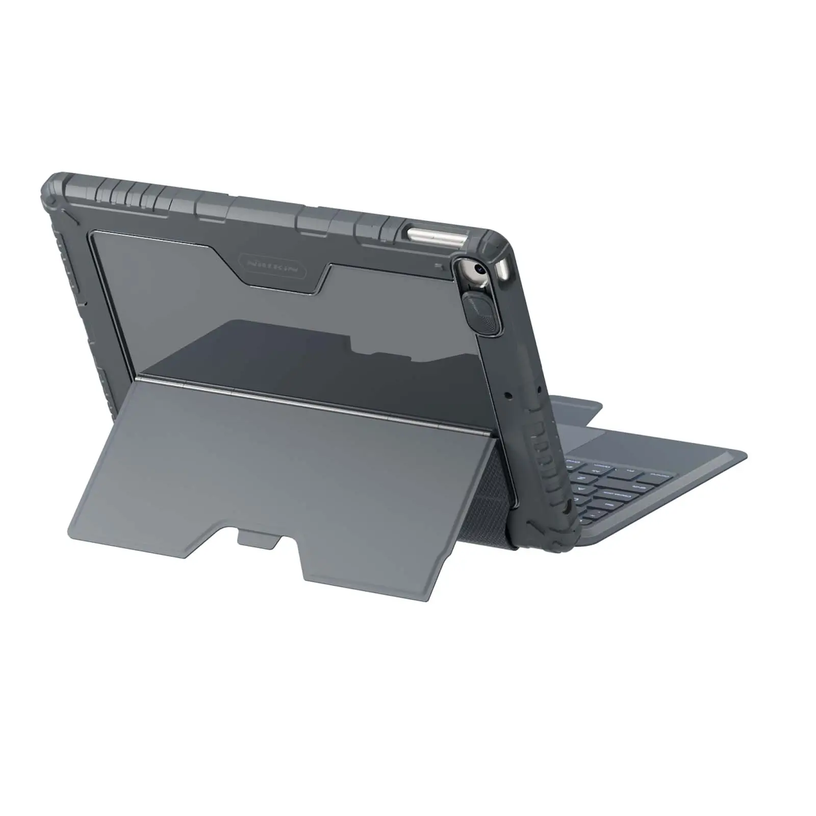 Bumper Combo Backlit Keyboard Case (Grey) for iPad Series - Image 6