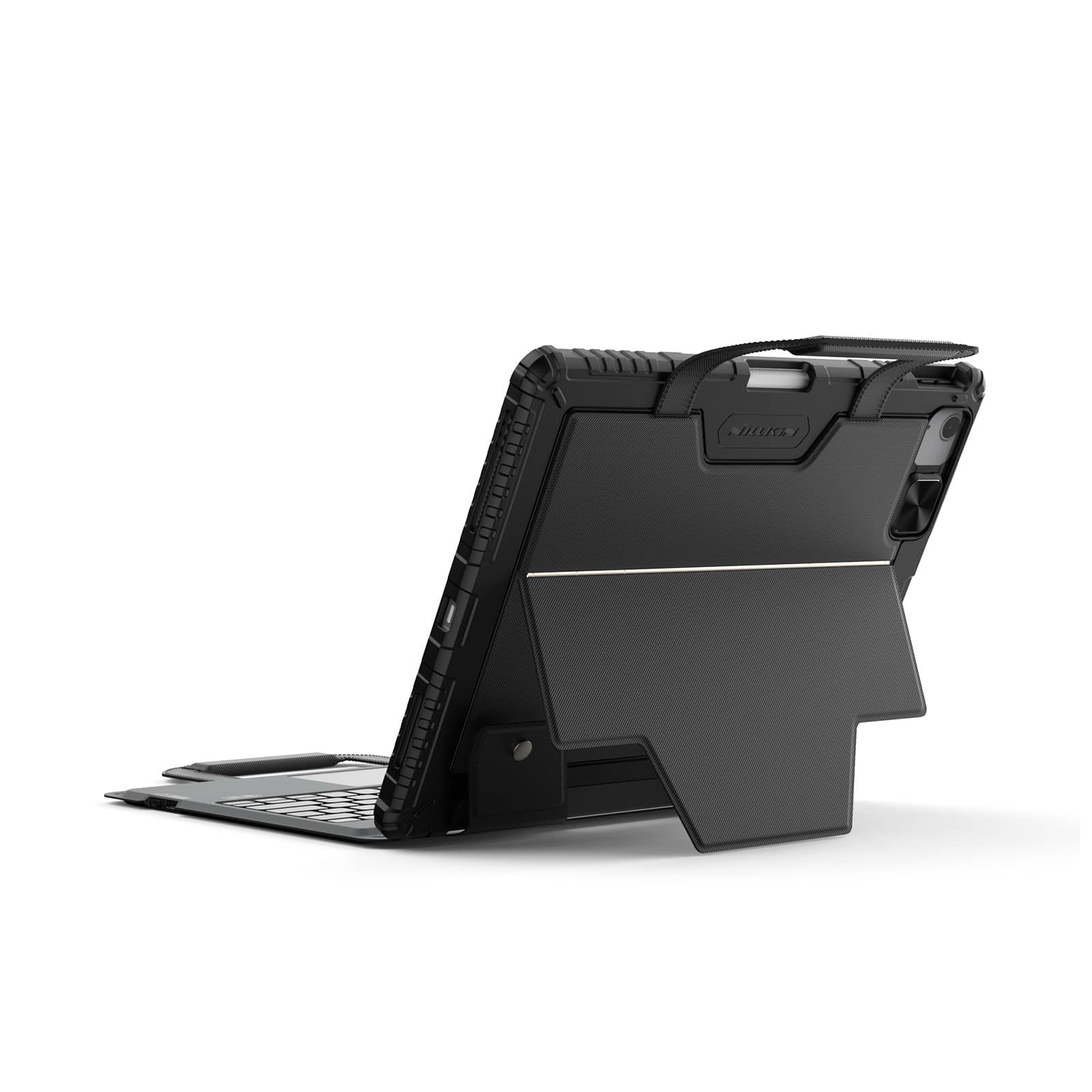 Carry Go Portable Handle Backlit Keyboard Case (Black) for iPad Series - Image 24