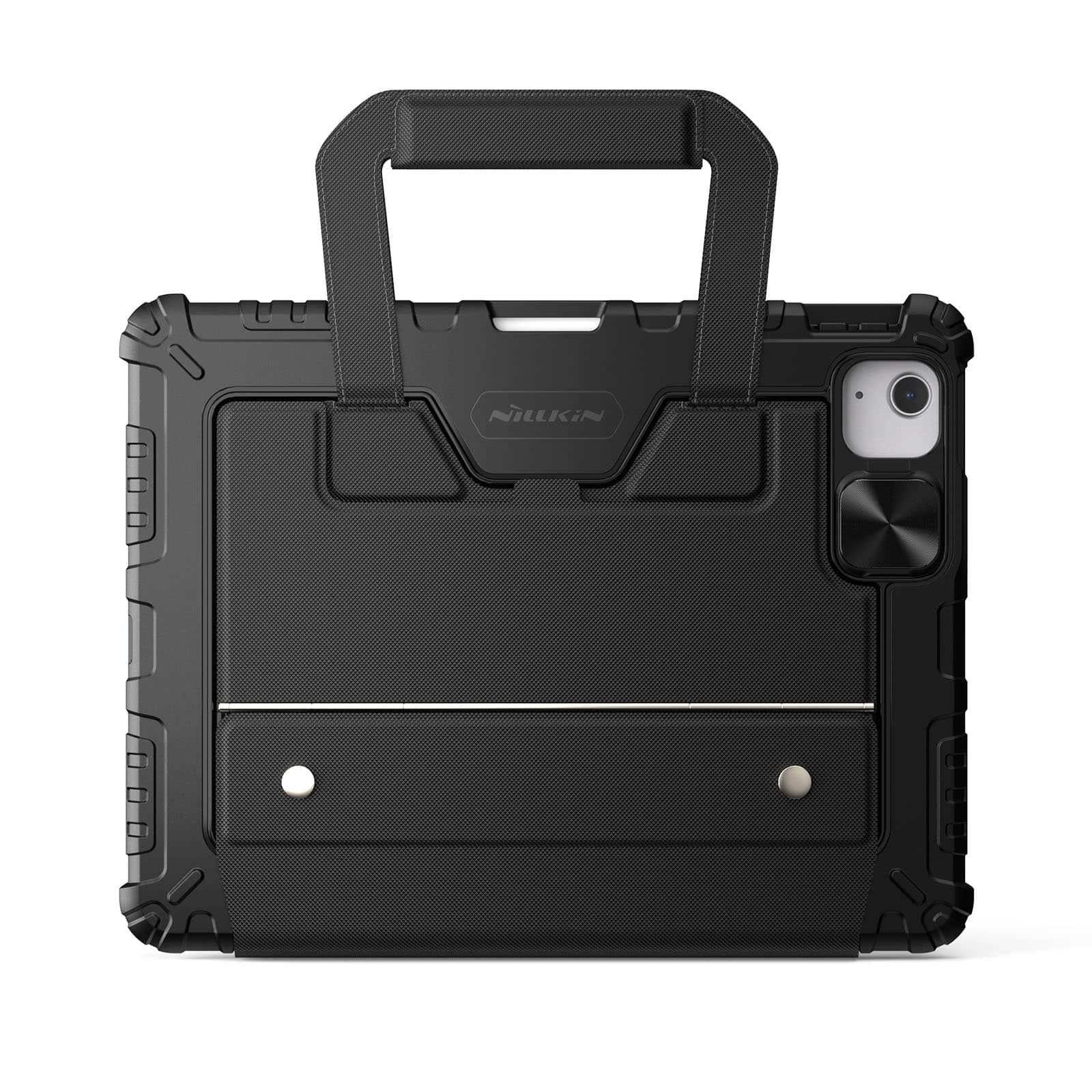 Carry Go Portable Handle Backlit Keyboard Case (Black) for iPad Series - Image 3