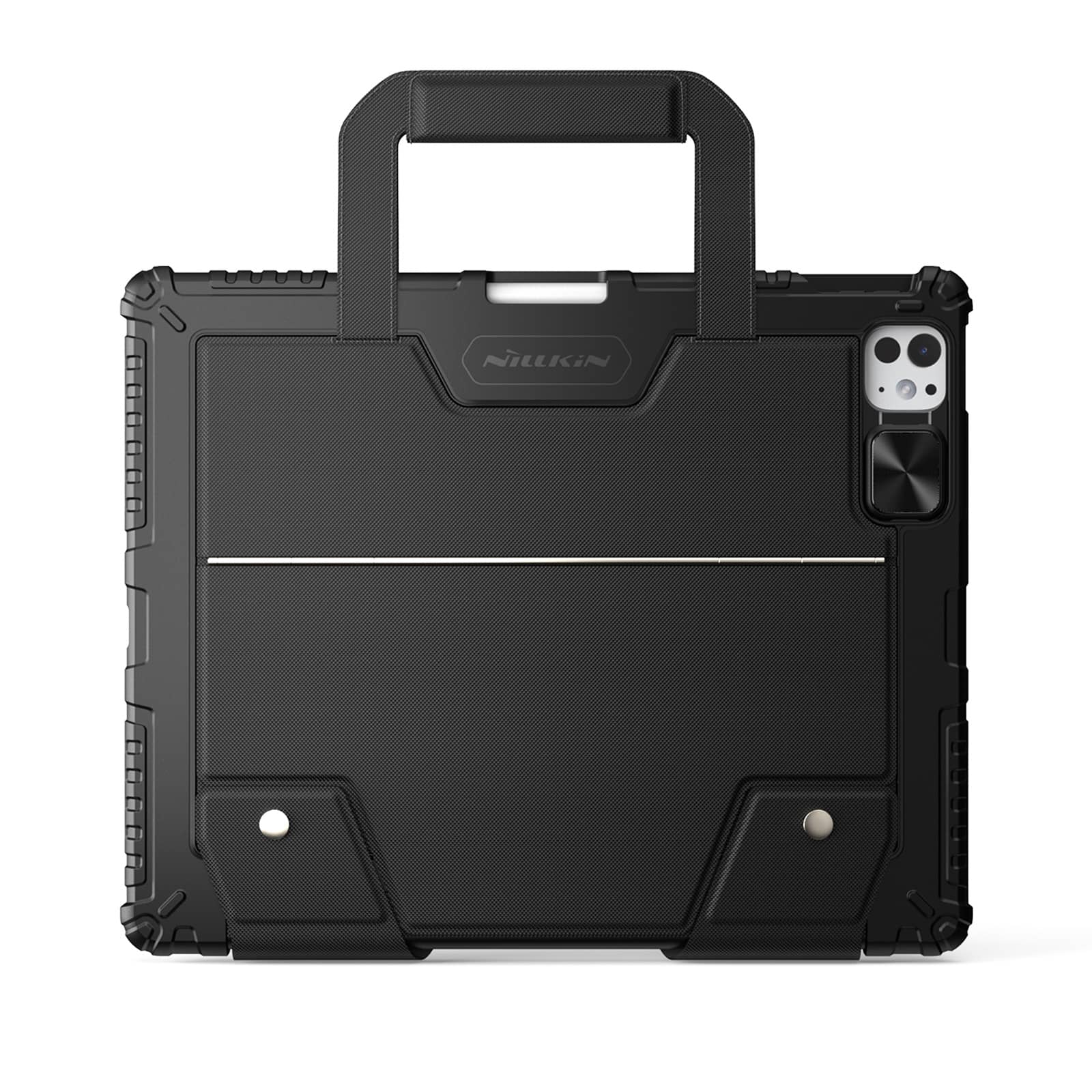 Carry Go Portable Handle Backlit Keyboard Case (Black) for iPad Series - Image 41