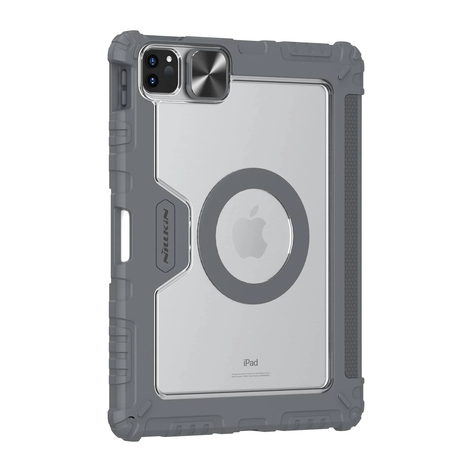 Magnetic Bumper Link Backlit Keyboard Case (Grey) for iPad Series - Image 29