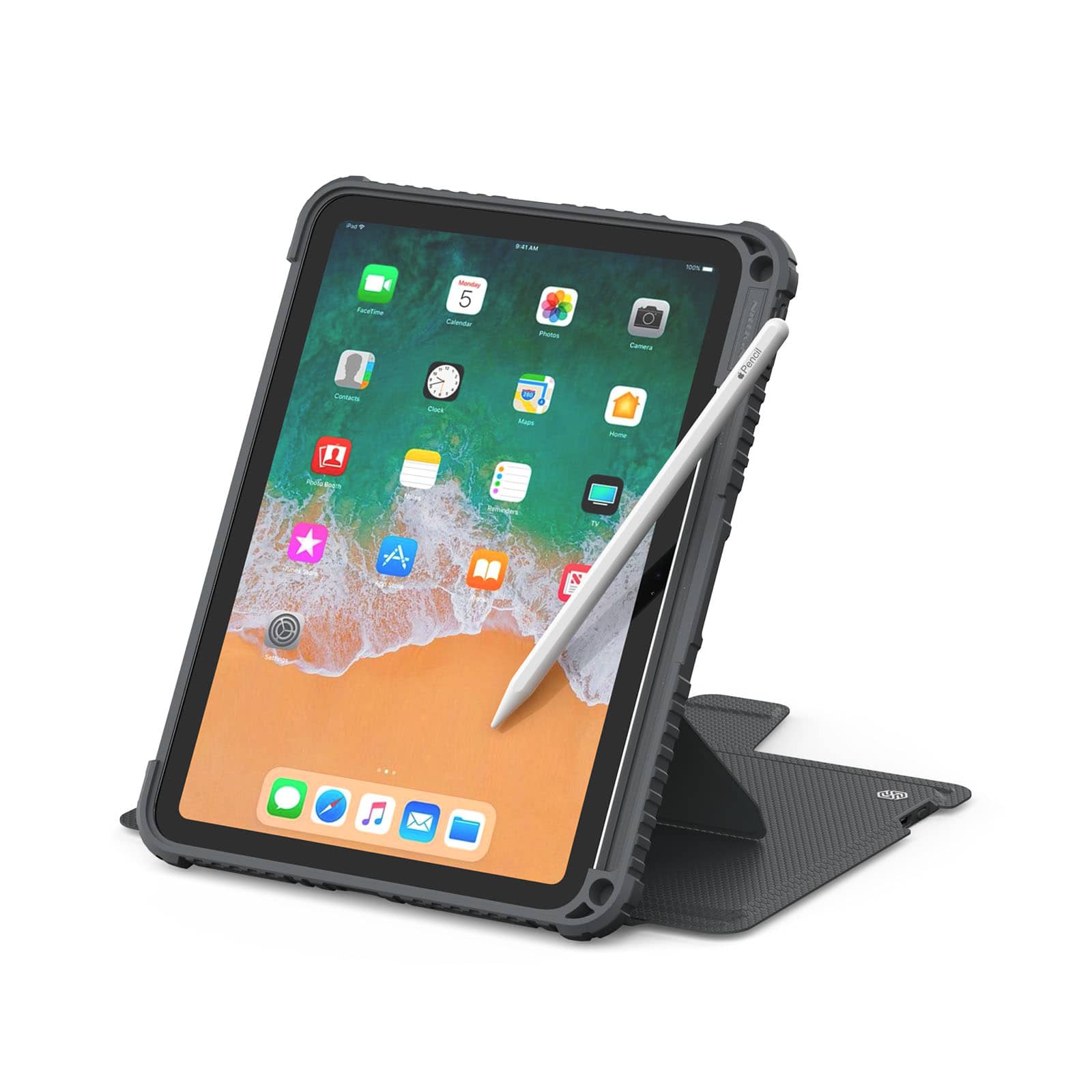 Magnetic Bumper Link Backlit Keyboard Case (Grey) for iPad Series - Image 39