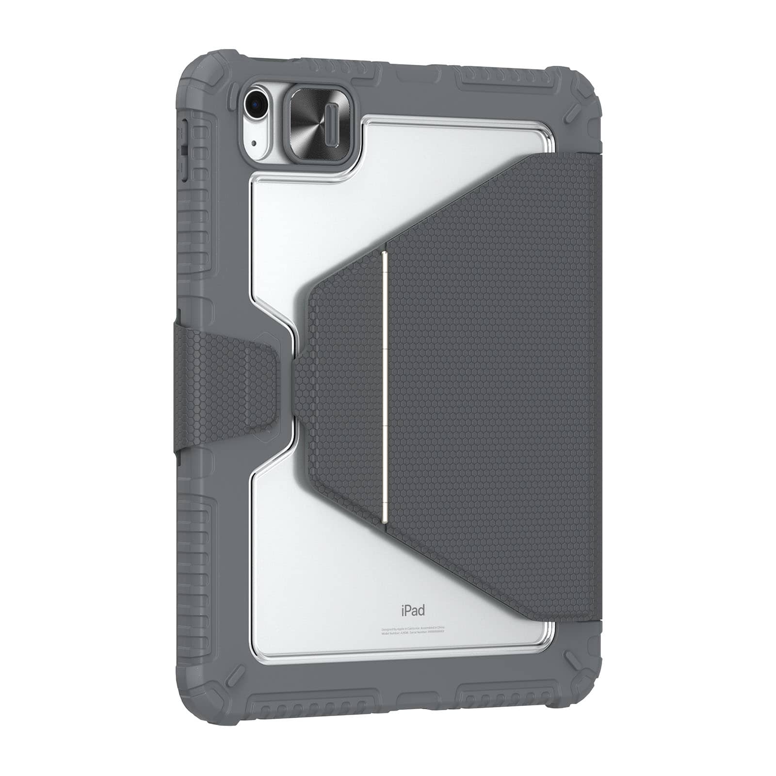 Magnetic Bumper Link Backlit Keyboard Case (Grey) for iPad Series - Image 52