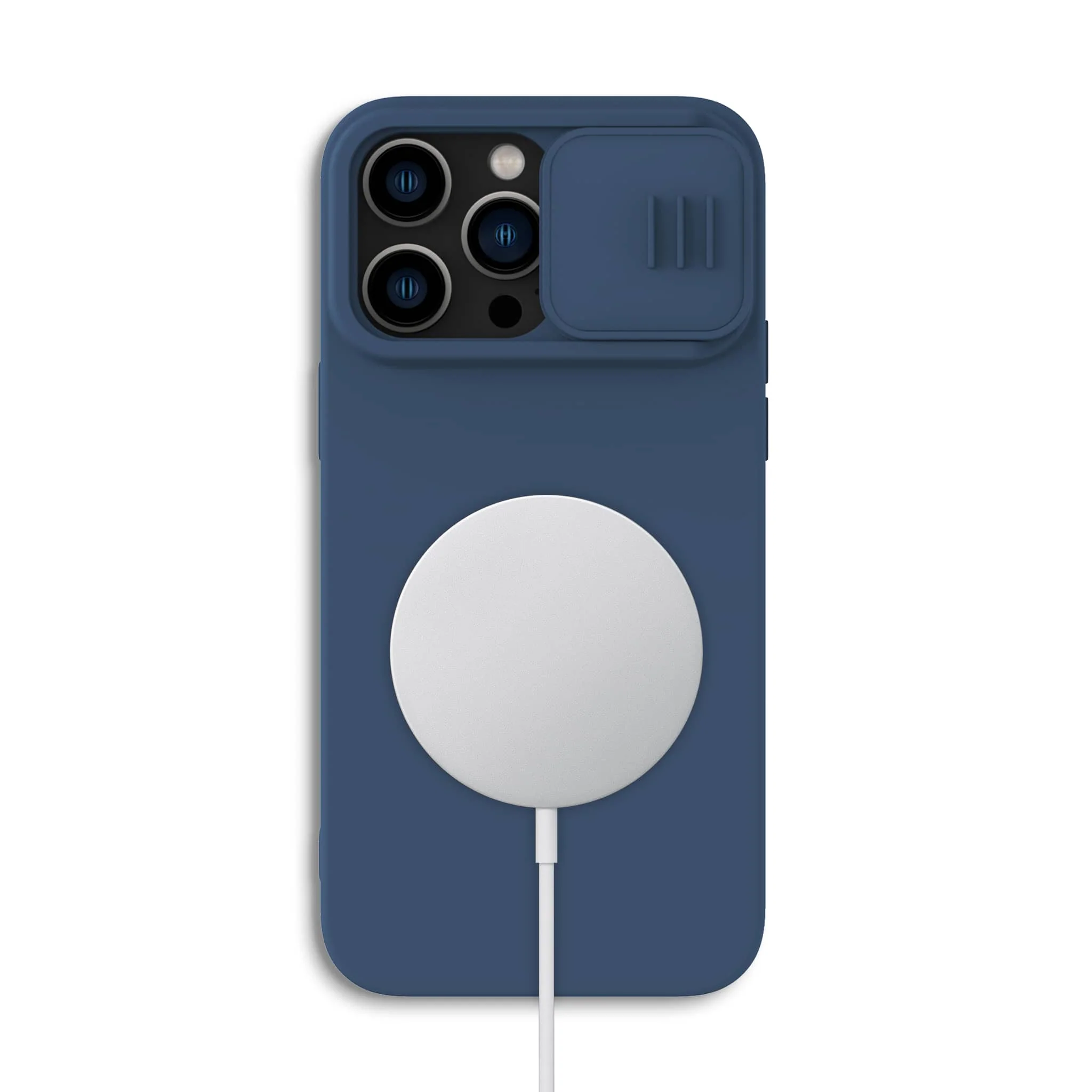MagSafe® Compatible CamShield Silky Silicone Case for iPhone 14 Series - Image 8