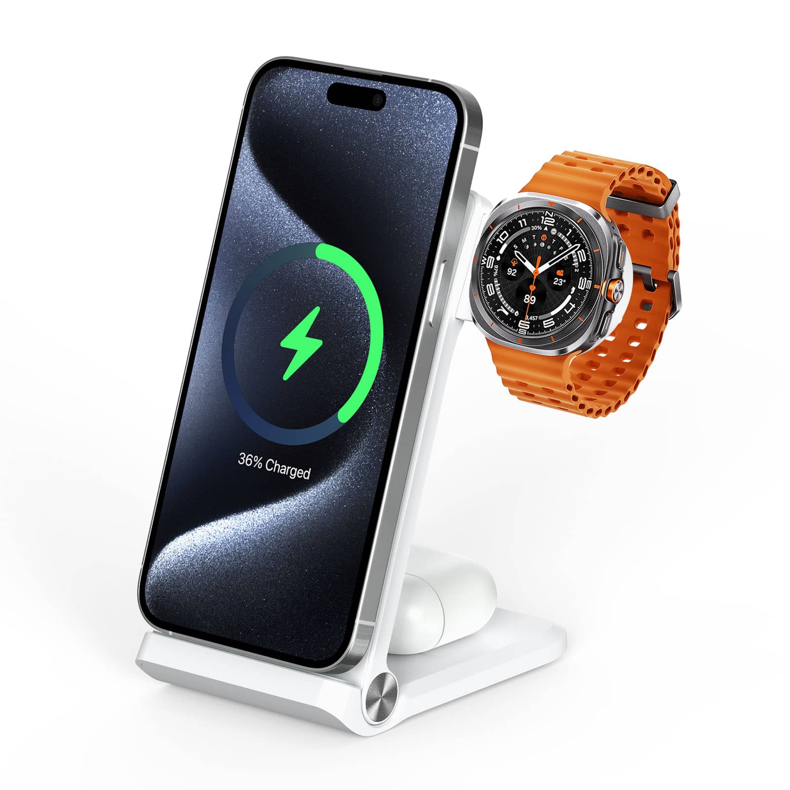 PowerTrio Foldable 3-in-1 Wireless Charging Station - Image 12