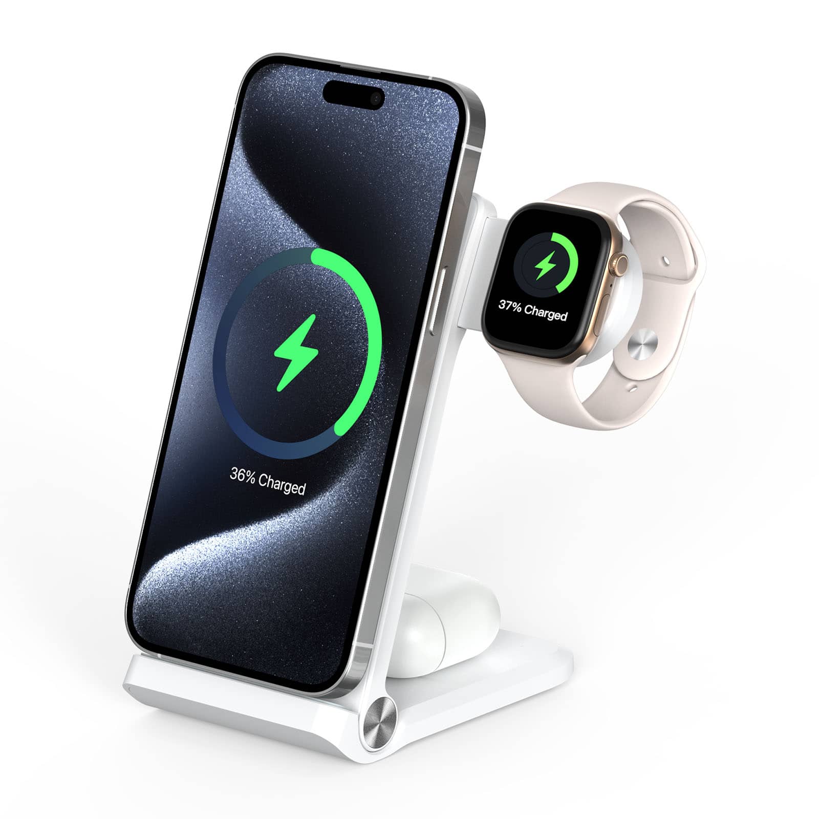 PowerTrio Foldable 3-in-1 Wireless Charging Station - Image 22