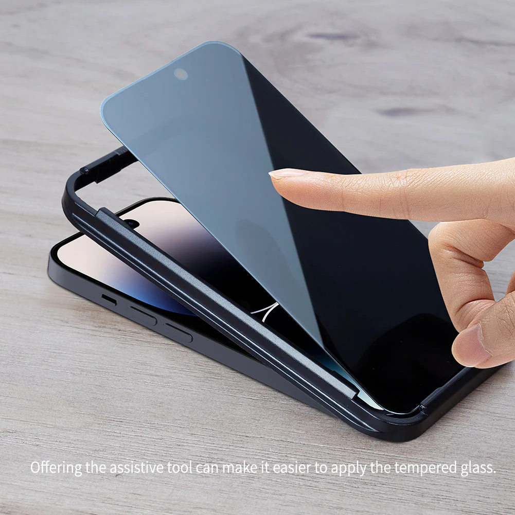 Privacy Guard Glass Screen Protector for iPhone 14 Series - Image 4