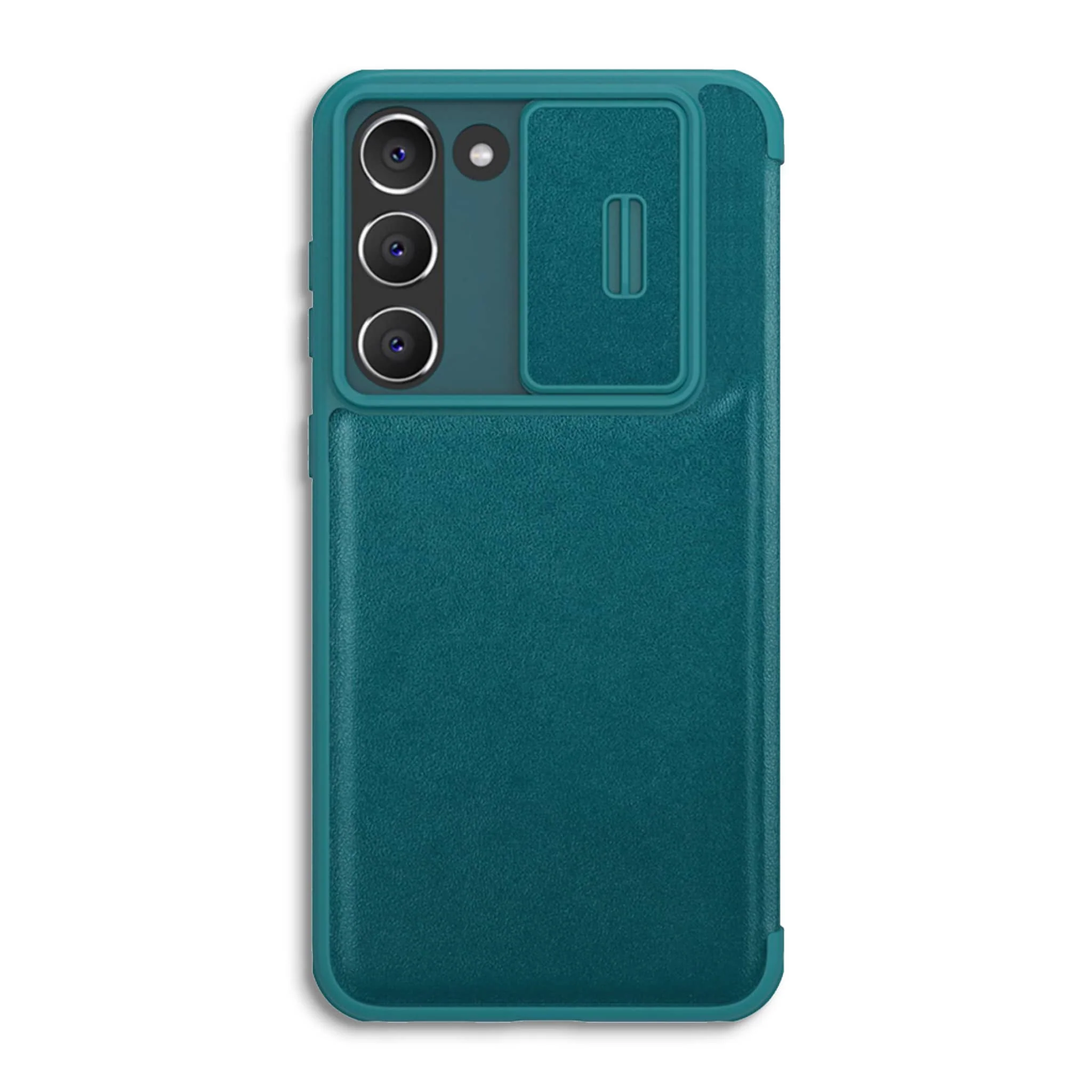 Qin Pro Plain Leather Case for Galaxy S23 Series - Image 3