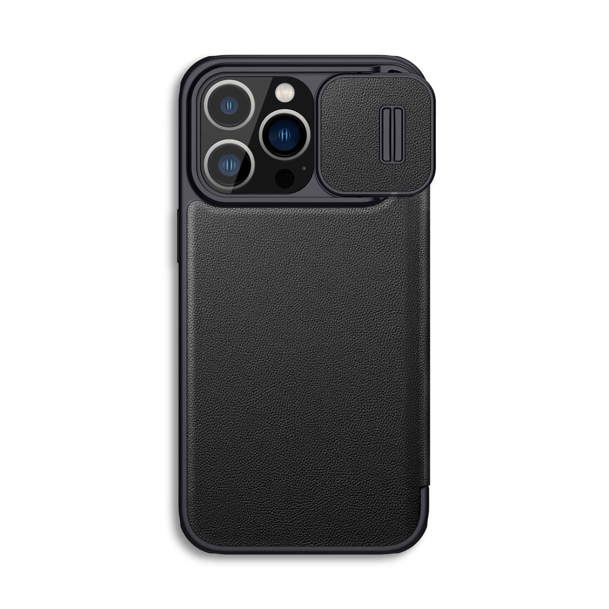 Qin Pro Plain Leather Case for iPhone 14 Series - Image 3